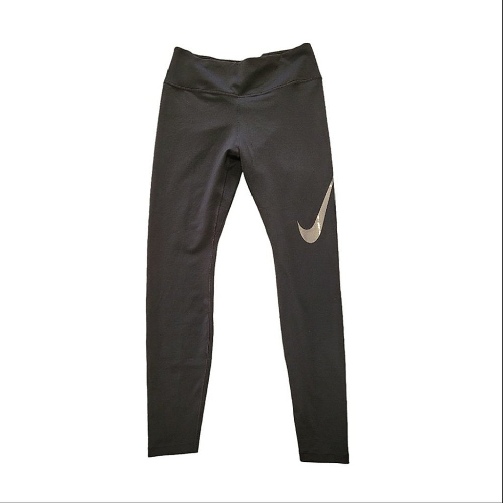 NIKE Dri-Fit Black Stretchy High Waisted Leggings